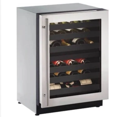 U-Line Wine Captain 2000 Series U2224ZWCS00B 24 B/I Wine Storage *NEW - Image 1 of 2