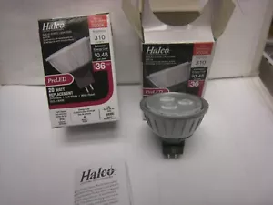 2 yes 2 Halco MR16 4W 3000K Dimmable 60 GU5.3 Damp Location Spot Bulb - Picture 1 of 6