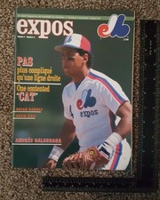 1990 Montreal Expos Program Expos Andres Galarraga July Volume 4 #4