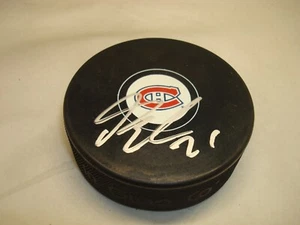 Devante Smith-Pelly Signed Montreal Canadiens Hockey Puck Autographed 1A - Picture 1 of 2