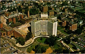 Postcard Rhode Island Hospital Providence Rhode Island Chrome Postmarked 1962 - Bild 1 von 2