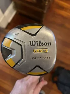 Wilson Prostaff LCG 3 Wood 15*in RH Prostaff Graphite Regular Flex - Picture 1 of 8