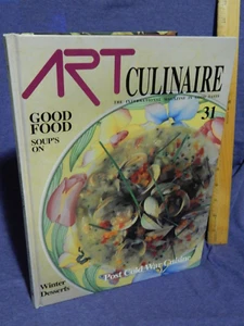 Art Culinaire No. 31 (Tapa Dura, 1993) Postres de Invierno Post Guerra Fría Cocina - Imagen 1 de 6