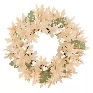 Fall Wreaths for Front Door18 Inch Farmhouse Articifical Wreath for Home Porc... - Picture 1 of 6