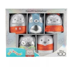 Squishmallows 5" Disney 100th Anniversary 5er-Pack Neu im Karton - Bild 1 von 2