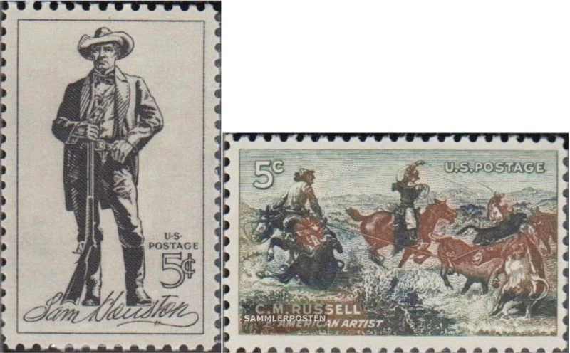 Etats-Unis 855,856 (complète edition) neuf avec gomme originale 1964 samuel Hous - Photo 1/1