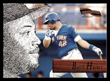 1996 Pinnacle Aficionado Butch Huskey #118 New York Mets