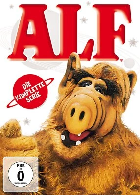 Alf - Staffel/Season 1+2+3+4 / Die komplette Serie (Gesamtbox) # 16-DVD-BOX-NEU - Image 1 of 2
