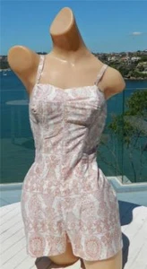 VINTAGE Rose Marie Reid 1940s-50s Original Rockabilly Costume-Playsuit - Bild 1 von 4
