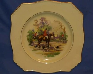 Royal Winton Grimwades English Hunting Scenes Plate - England - Picture 1 of 5