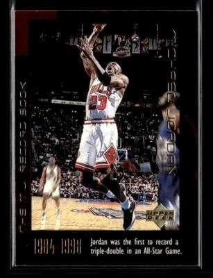 1999 Upper Deck Michael Jordan Career Collection #57 Chicago Bulls - Image 1 of 2