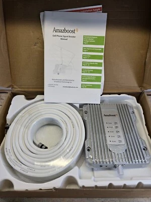 Cell phone Signal Booster HOME OFFICE Boost data Bands 66/12/13/17/5/2/25/4 AT&T - Image 1 of 4