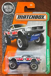 Mattel Matchbox Metal '68 Ford Mustang LIFTED - Picture 1 of 1
