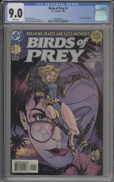 Birds of Prey #2 Zullo Variant CGC 9.8