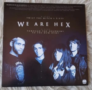 WE ARE HEX 7" 45 THE BLUE SERIES FROM JACK WHITES THIRD MAN RECORDS. TMR084! NEW - Picture 1 of 8