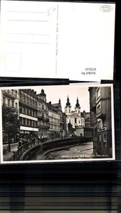 673510,Foto Ak Karlsbad Karlovy Vary Blick geg. d. Dekanalkirche - Bild 1 von 1