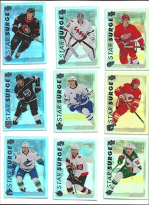 2023-24 UPPER DECK STAR SURGE CAUFIELD,KNIES,CLARKE,HUGHES,STUTZLE,BENIERS UPICK