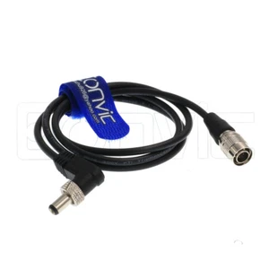 Hirose 4 Pin to Locking DC 2.1mm Power Cable for Sony Camera Atomos Monitor - Picture 1 of 3