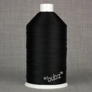 SUPER STRONG BONDED NYLON SEWING THREAD 12 TKT 2,000m BLACK LEATHER REPAIR 12S - Picture 1 of 1