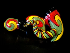 California Made Sherlock Pipe with Marble "Vintage" made in 2004 - Picture 1 of 9