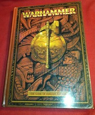 Warhammer Fantasy 6th Edition Hardback Rulebook - Staff Copy - Rare OOP book