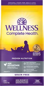 Complete Health Natural Grain-Free Age Advantage Senior Dry Cat Food, Deboned Ch - Picture 1 of 7
