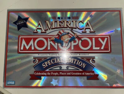 Monopoly The America Special Edition Board Game Parker Bros 2002 Factory Sealed - Image 1 of 2