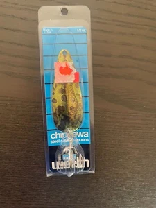Worth Chippewa Casting Spoons, 1/2 Ounce Pack of 4 Assorted Colors - Picture 1 of 4