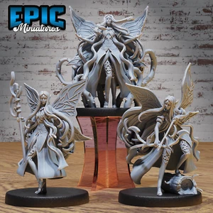 Epic Miniatures - Fey Adventurer Female | 3D Printed D&D Tabletop Miniature - Picture 1 of 8
