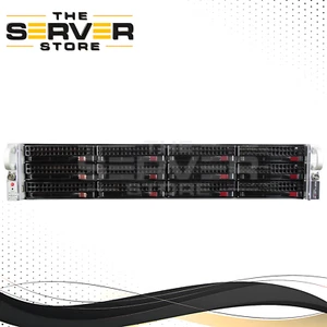 Supermicro 2U 12 baies 6028U-TR4T+ 2x plateaux E5-2667 V4 8C 256 Go 9361-8i 12x - Photo 1/3