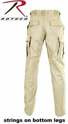 VENTA BOMBERO BDU Pantalones Colores Sólidos 6 Bolsillos Carga Ejército Sarga ROTHCO 20% DE DESCUENTO Foto 1 de 4