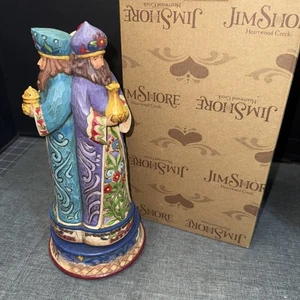 Jim Shore WE THREE KINGS 2008 Revolving Musical Figurine 4009788 WORKING - Picture 1 of 4