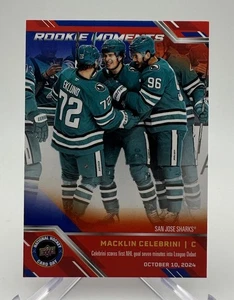 2025 Upper Deck National Hockey Card Day Macklin Celebrini RC #NHCD-31 Sharks - Bild 1 von 2
