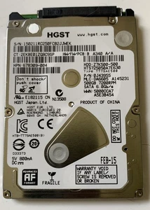 HGST Travelstar Z7K500-500 500GB Laptop SATA Hard Drive 7200RPM P/N:0J43955 - Picture 1 of 3