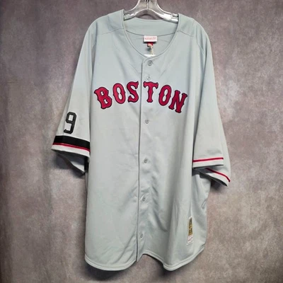 NWT Mitchell & Ness 2002 Boston Red Sox Nomar Garciaparra 5 Jersey 64 5XL $325 - Image 1 of 4