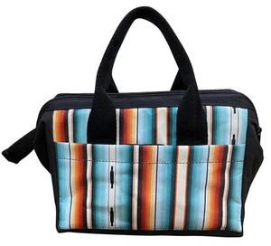 Showman Nylon Tote Bag w/ Serape Print - Picture 1 of 1