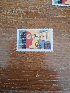 US MNH Postage Stamps -Scott #3503 Diabetes Awareness 34c (2001) - Picture 1 of 1
