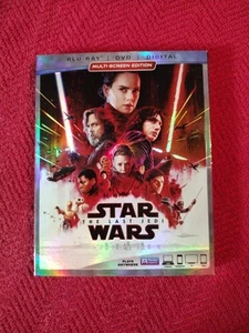 Star Wars The Last Jedi (Blu-ray/DVD, 2018, 2-Disc Set, With Slipcover, New) - Picture 1 of 3