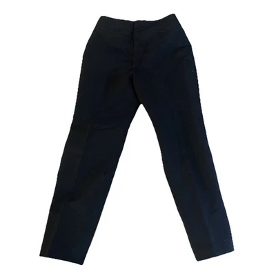 Vintage Bogner 10S Short Black Ski Pants Mesh Stirrups Heavyweight Wool 26” W - Image 1 of 4