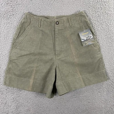Vintage Patagonia Long Canvas Shorts Womens 10  Bermuda Hiking Cotton Stand Up - Image 1 of 4