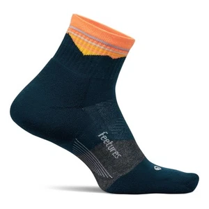 NEW Feetures Unisex Trail Max Cushion Quarter Sock By Anaconda - Picture 1 of 9