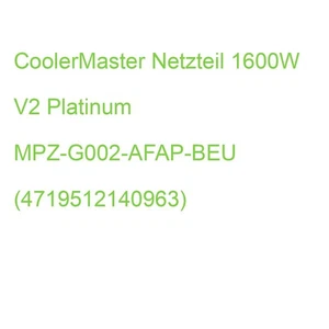 CoolerMaster Netzteil V2 Platinum 1600W MPZ-G002-AFAP-BEU (4719512140963) - Bild 1 von 2