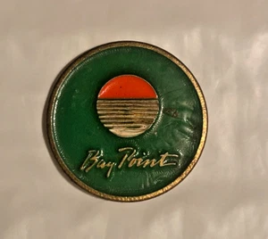 BAY POINT GOLF CLUB, PANAMA CITY, FLORIDE 1" - Marqueur style pièce, une beauté. - Photo 1/3