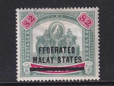 Malaya Federated States 1900 SG 12 MLH VF - image 1 of 2