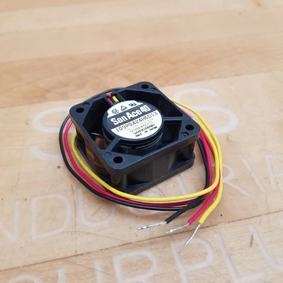 Sanyo Denki 109P0424H6D13 SanAce 40 Cooling Fan, 24V, 0.07A - NEW - Image 1 of 4