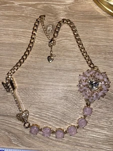 Betsey Johnson Moda Flecha en Corazón con Cristales - Imagen 1 de 9