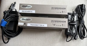 Gefen DVI 2500HD optischer DVI Dual Link Extender mit Netzteil und Stromkabel - Bild 1 von 5
