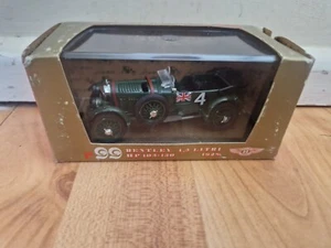 1/43 BRUMM - CLASSIC BENTLEY 4.5 LITRE GREEN HP106-130 DIECAST CAR REF R99 - Picture 1 of 3