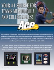 Ace Authentic 2007 Tennis Trading Cards - Numbers 1 to 50