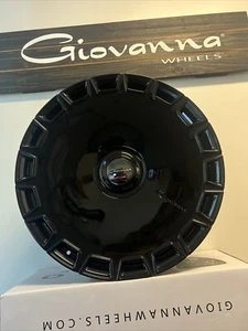(4) 26X10 GIOVANNA DICOTTO GLOSS BLACK RIMS (6X139.7) ESCALADE TAHOE CYBERTRUCK - Picture 1 of 9